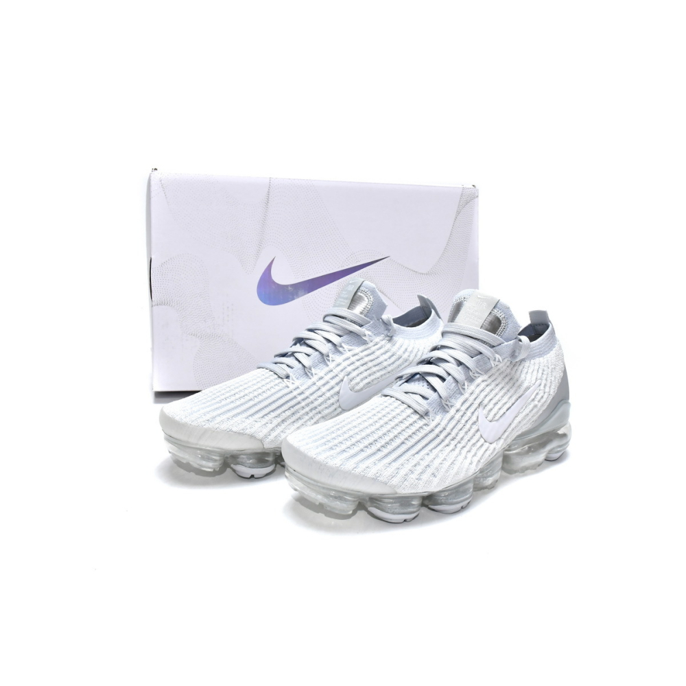 Nike Air VaporMax Flyknit 3 White Pure Platinum AJ6900-102