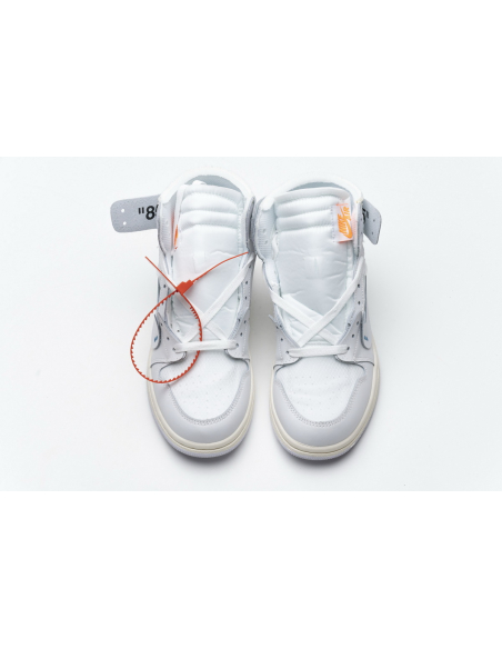 Air Jordan 1 Retro High Off-White White AQ0818-100