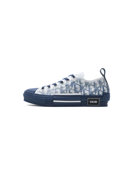 Dior B23 Low Top Blue Oblique 3SN249YNT_H565