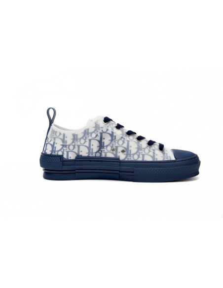Dior B23 Low Top Blue Oblique 3SN249YNT_H565