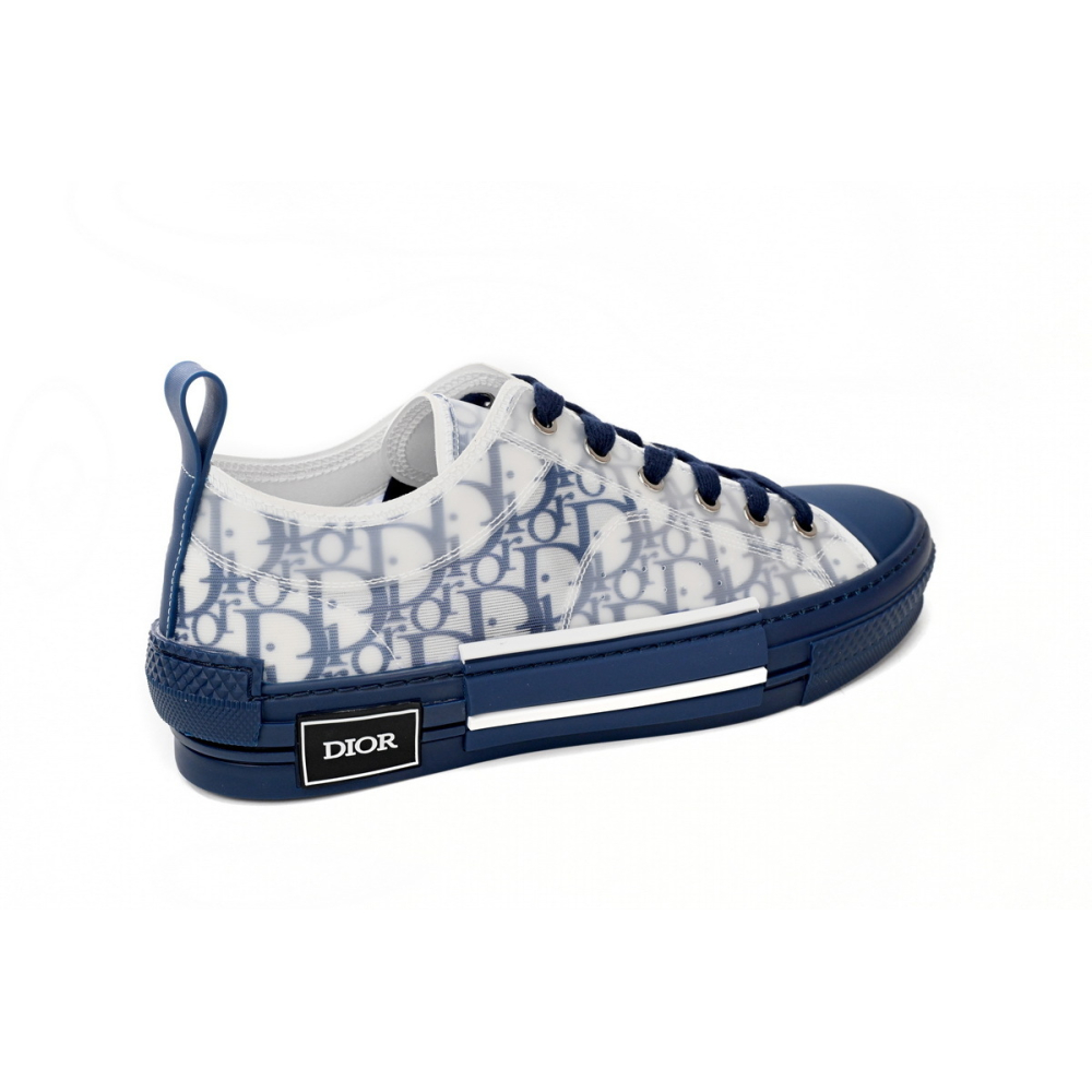 Dior B23 Low Top Blue Oblique 3SN249YNT_H565