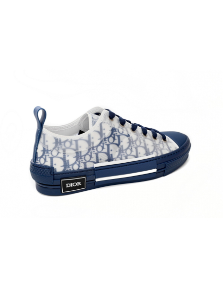 Dior B23 Low Top Blue Oblique 3SN249YNT_H565