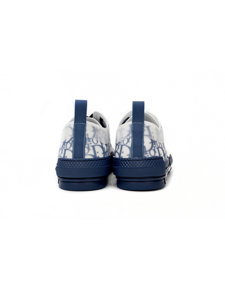 Dior B23 Low Top Blue Oblique 3SN249YNT_H565
