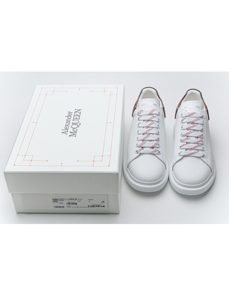 Alexander McQueen Oversized White Black Red Outline 625156WHXMT9183