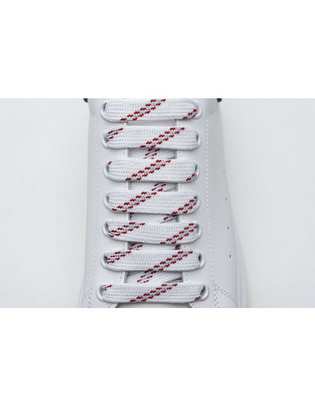 Alexander McQueen Oversized White Black Red Outline 625156WHXMT9183