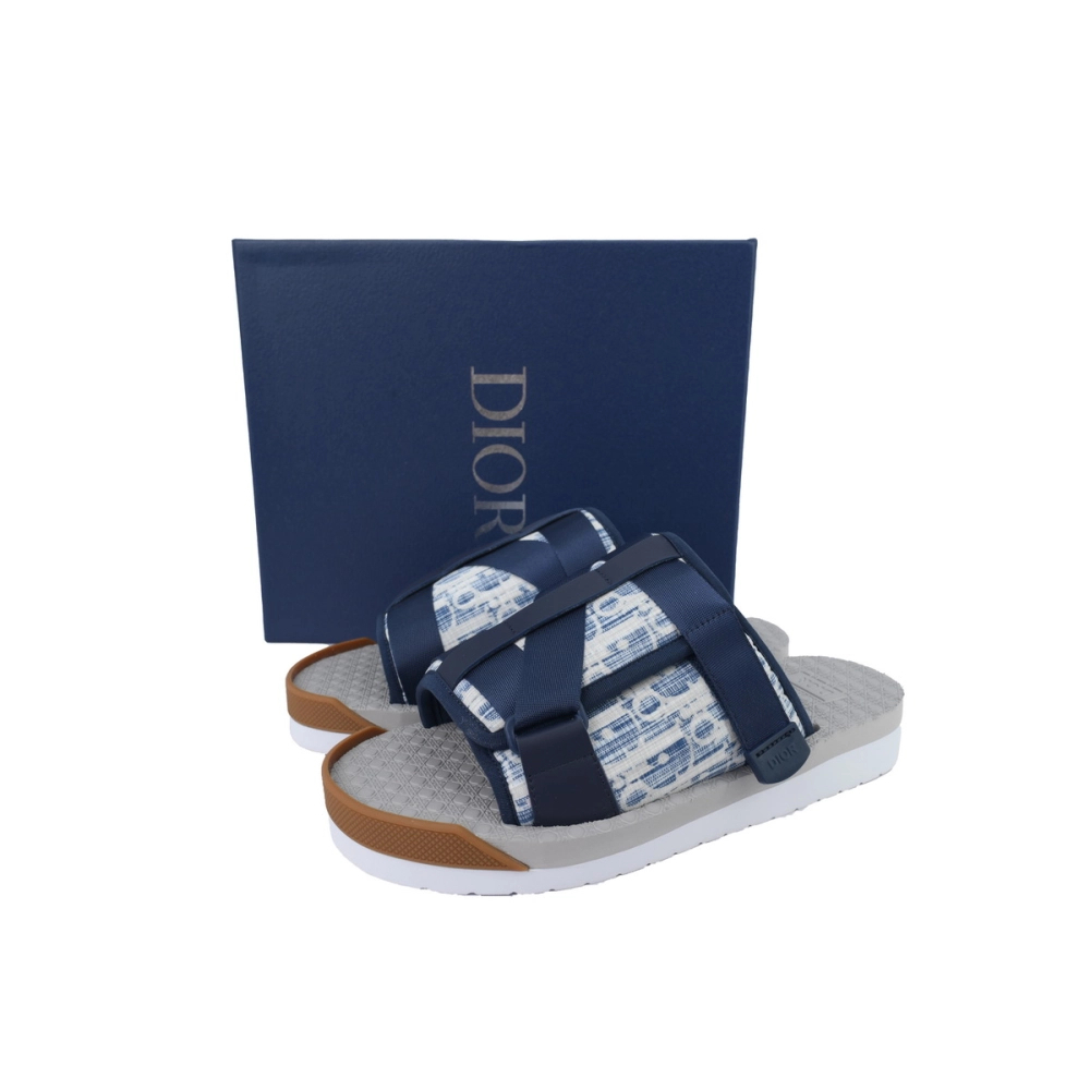 Dior Alpha Sandal Denim Blue