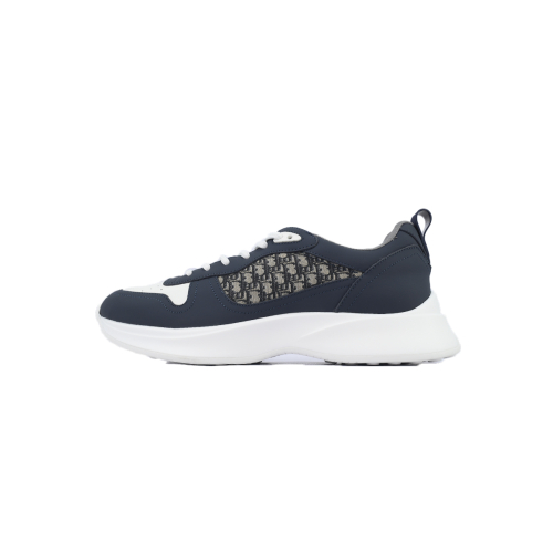 Dior B25 Runner Navy Blue Oblique Jacquard 3SN299ZIR_H561