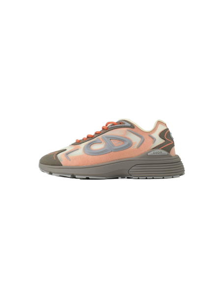 Dior B30 Countdown Tech Sneaker Beige/Brown/Orange