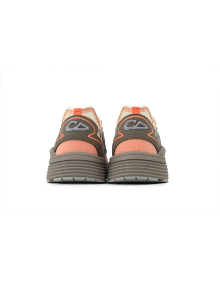 Dior B30 Countdown Tech Sneaker Beige/Brown/Orange