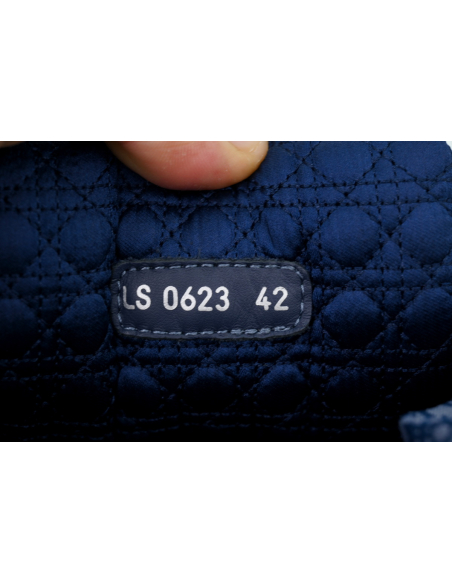 Dior B9S Skater Sneaker Blue Kumo Cannage Denim