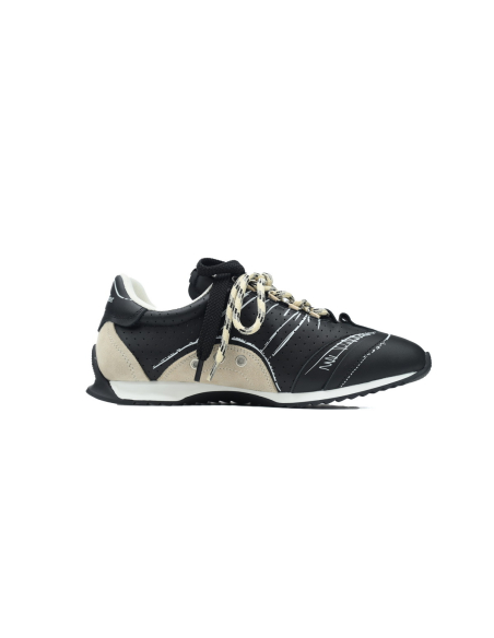 Dior D-Sketch Sneaker Black Nylon And Calfskin KCK427MPA_S900