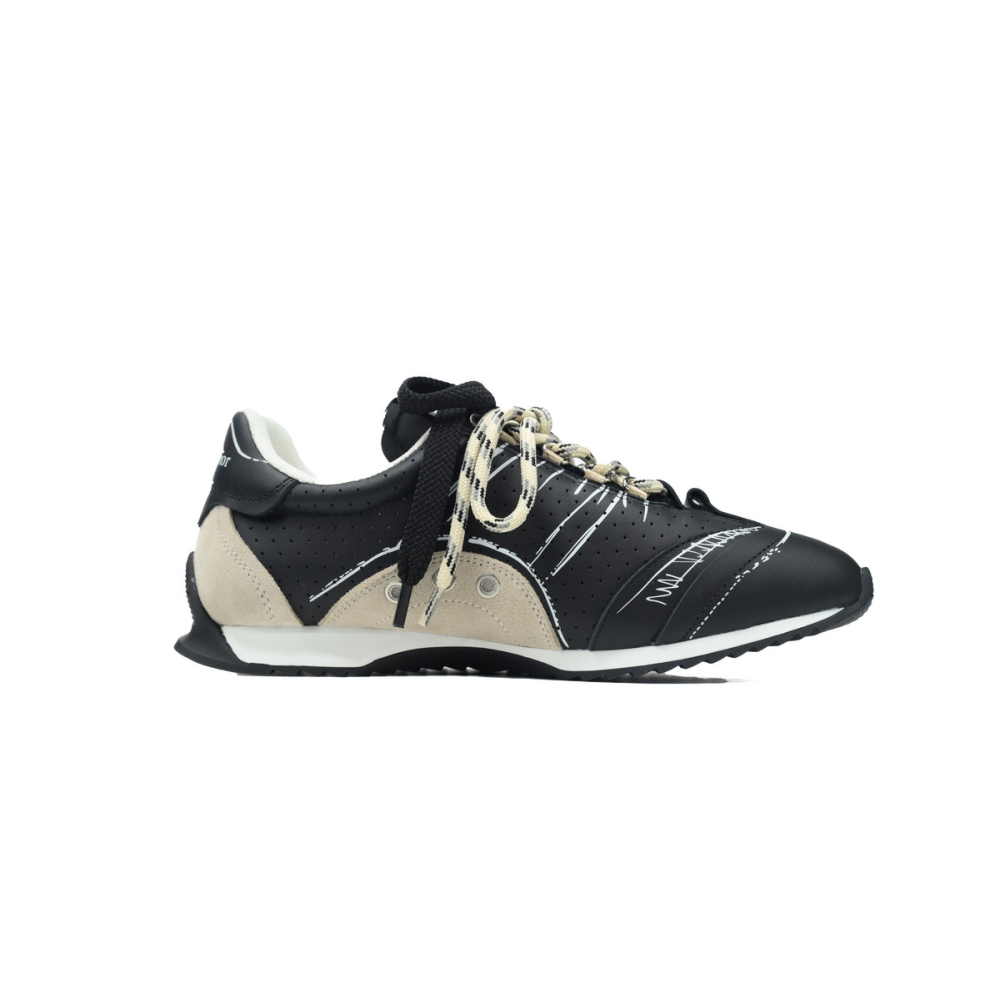 Dior D-Sketch Sneaker Black Nylon And Calfskin KCK427MPA_S900
