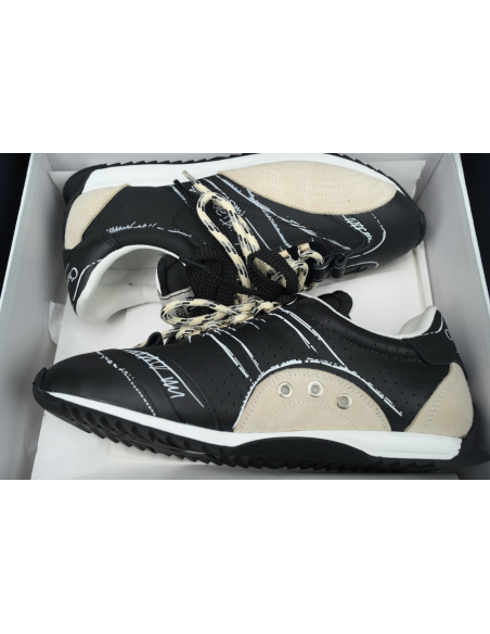 Dior D-Sketch Sneaker Black Nylon And Calfskin KCK427MPA_S900