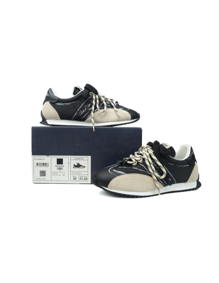 Dior D-Sketch Sneaker Black Nylon And Calfskin KCK427MPA_S900