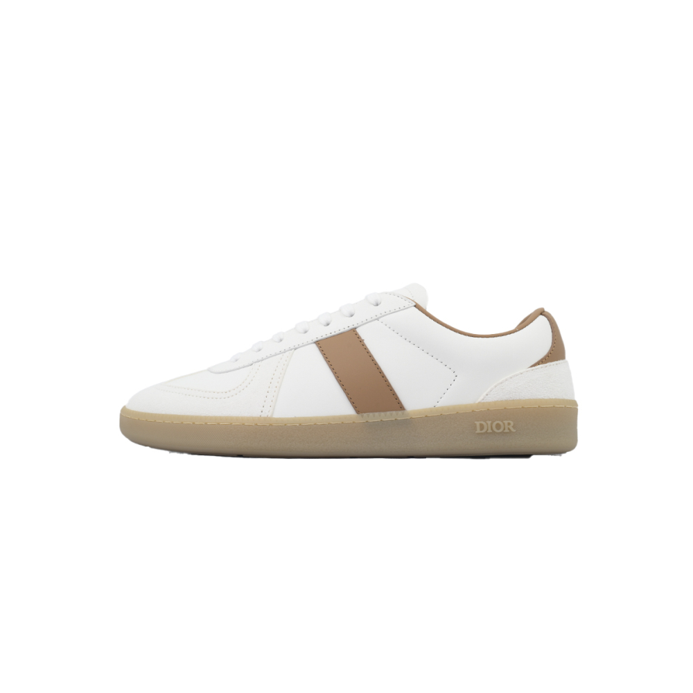 Dior B01 Matchpoint Sneaker White Brown 3SN328ZRH_H076