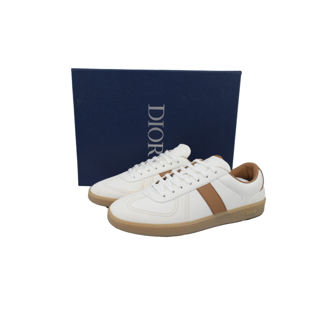 Dior B01 Matchpoint Sneaker White Brown 3SN328ZRH_H076