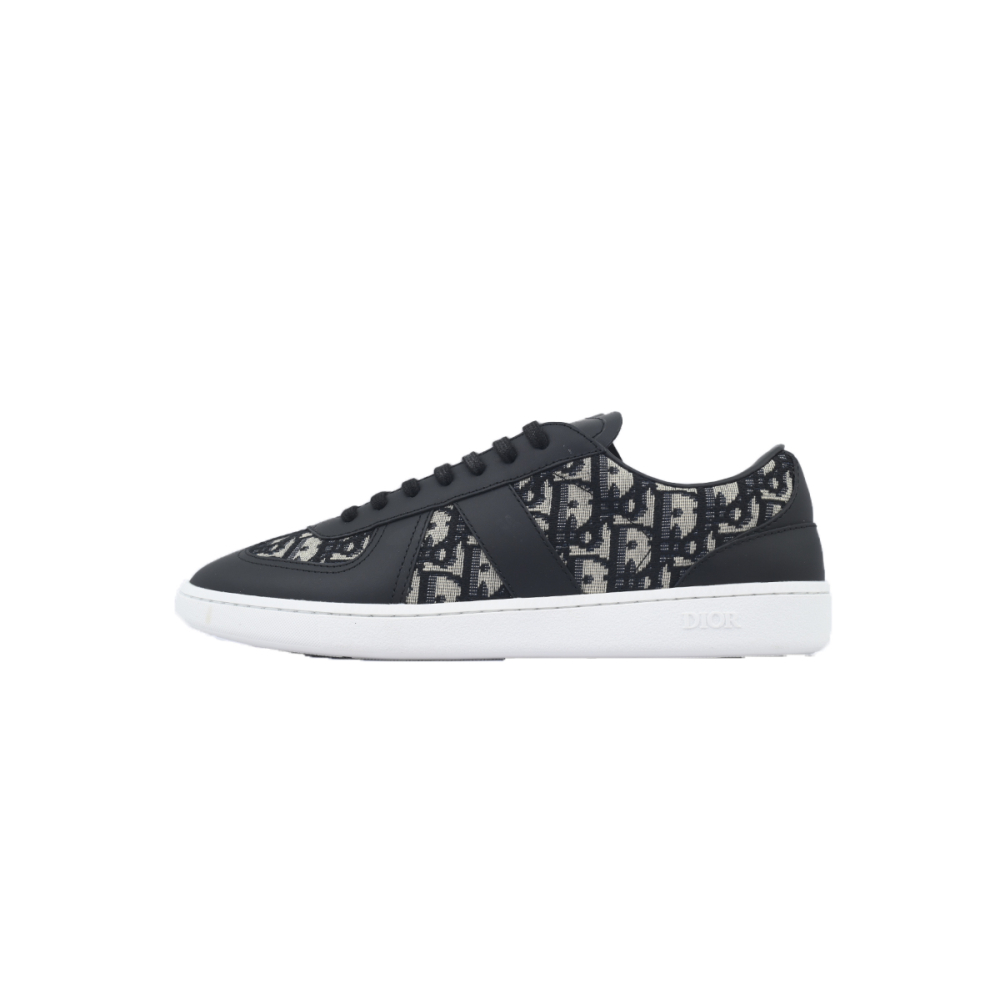 Dior B01 Matchpoint Sneaker White And Black Print