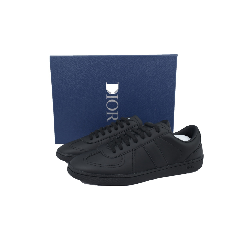 Dior B01 Matchpoint Sneaker Black Smooth Calfskin 3SN328ZQR_H900
