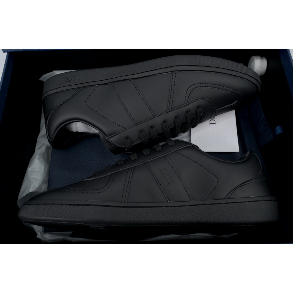 Dior B01 Matchpoint Sneaker Black Smooth Calfskin 3SN328ZQR_H900