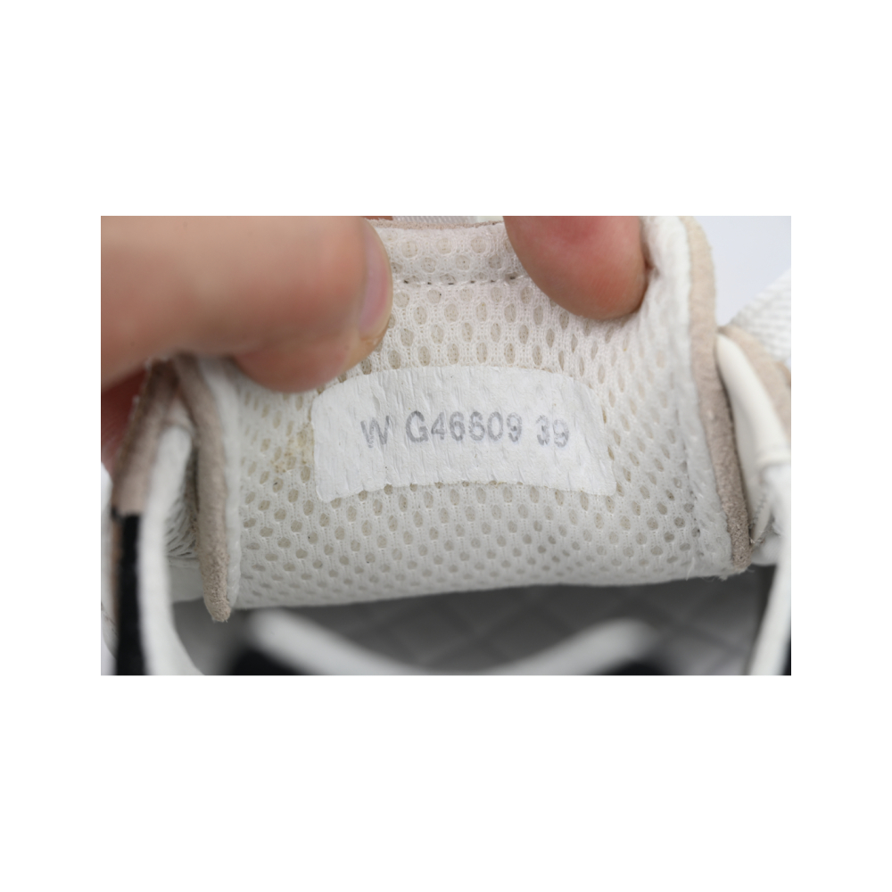 Chanel Interlocking CC Logo Laminated Calfskin Suede Calfskin Sneakers Light Gold, Light Gray Black