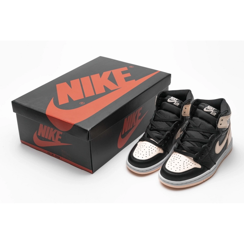 Air Jordan 1 Retro High Black Crimson Tint 555088-081
