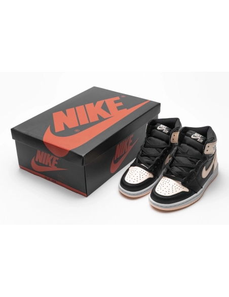 Air Jordan 1 Retro High Black Crimson Tint 555088-081