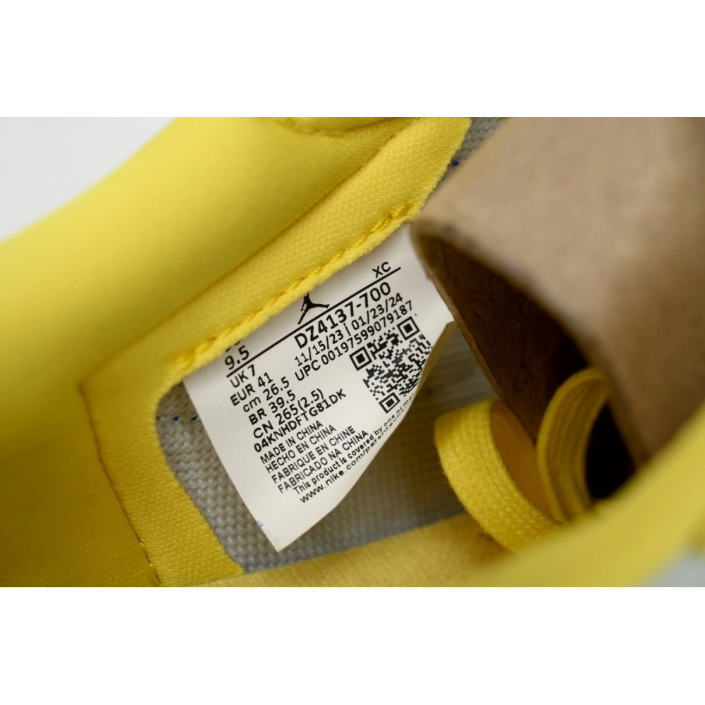 Air Jordan 1 Retro Low OG SP Travis Scott Canary DZ4137-700