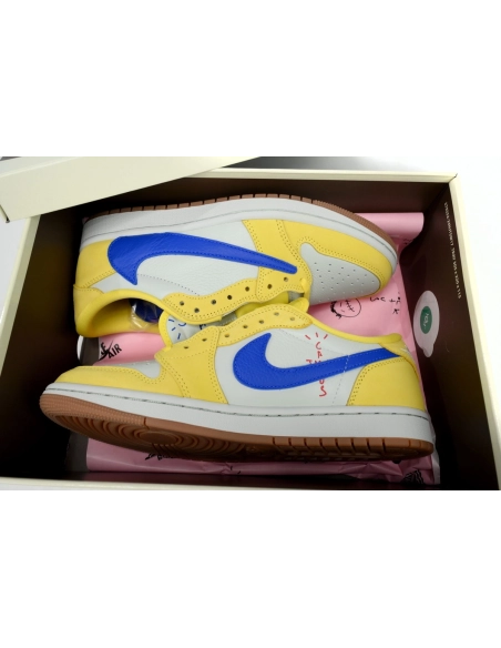 Air Jordan 1 Retro Low OG SP Travis Scott Canary DZ4137-700