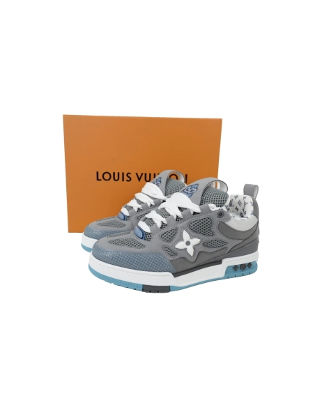 Louis Vuitton LV Skate Sneaker Light Gray Blue