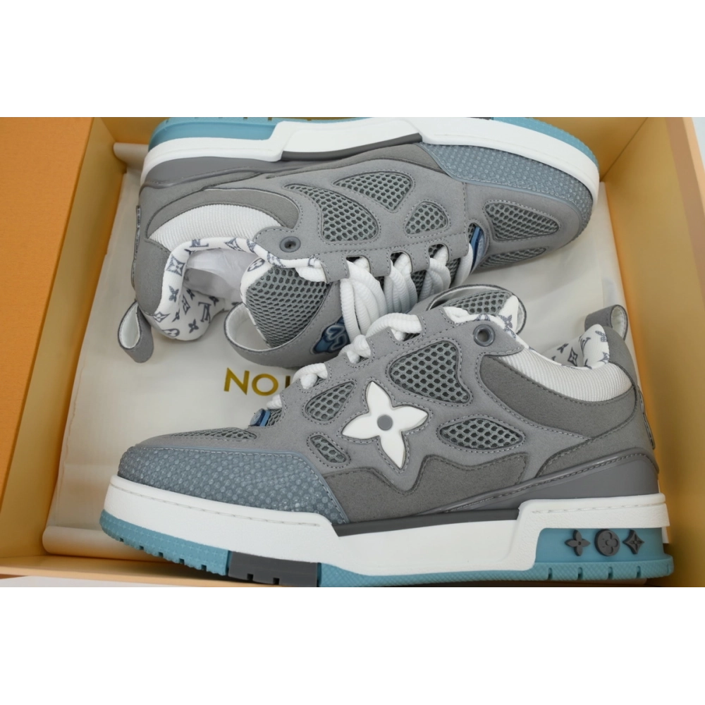 Louis Vuitton LV Skate Sneaker Light Gray Blue