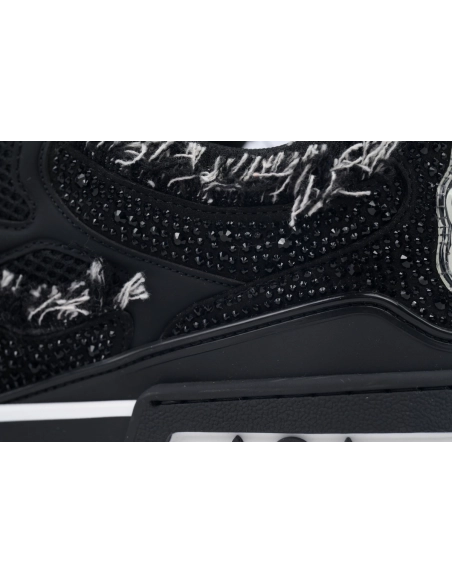 Louis Vuitton LV Skate Sneaker Horse Hair Black Diamond