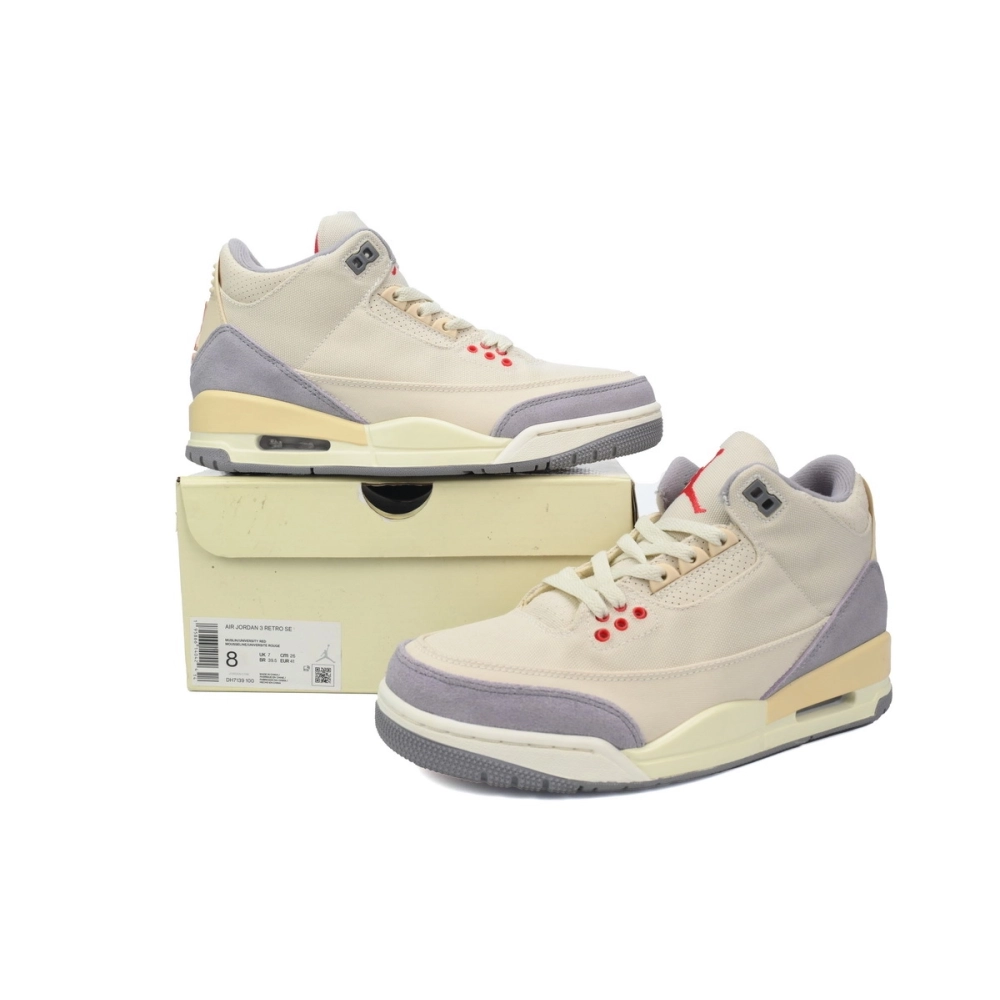 Air Jordan 3 Retro Muslin DH7139-100