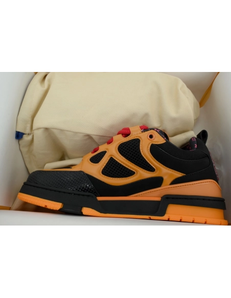 Louis Vuitton LV Skate Sneaker Black And Yellow