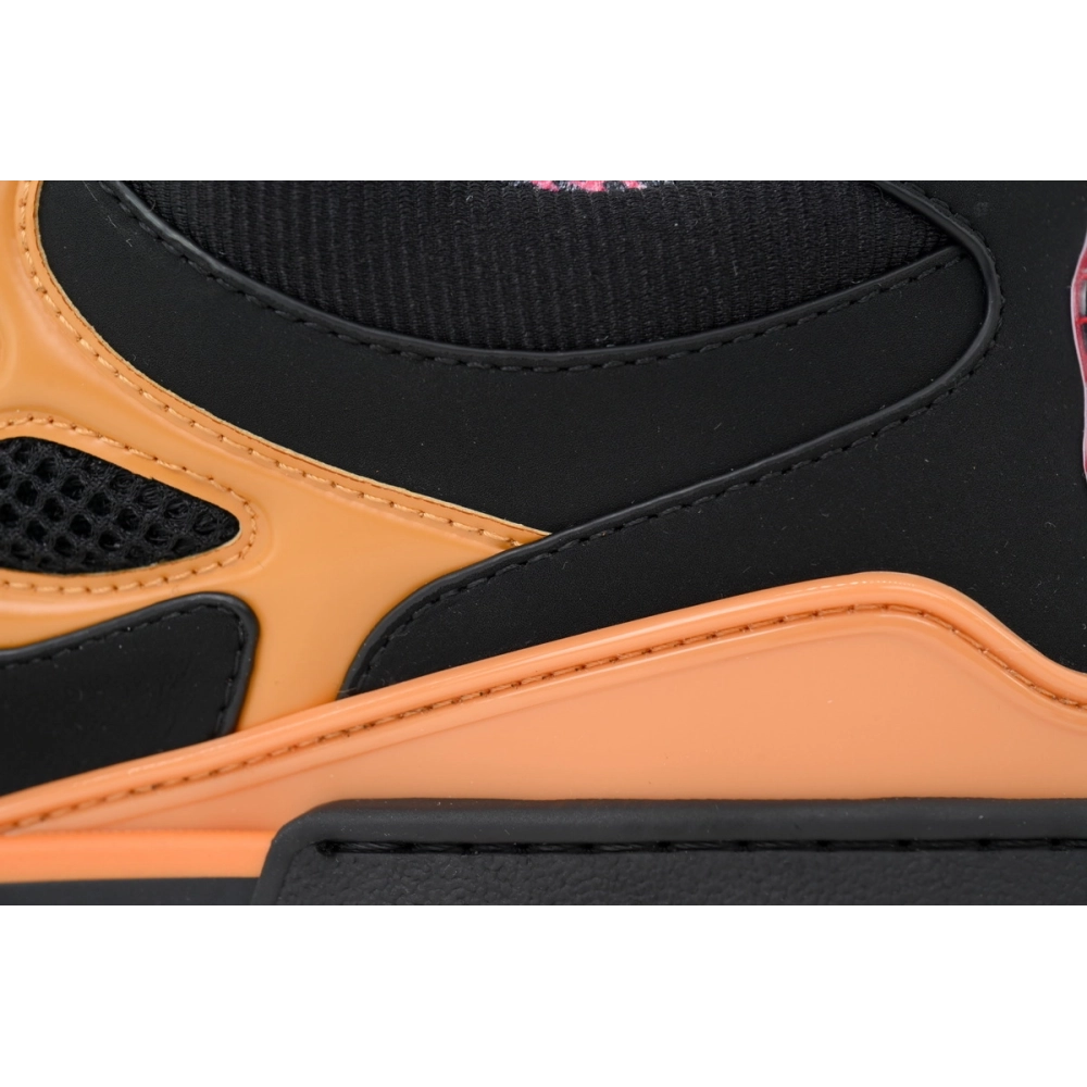 Louis Vuitton LV Skate Sneaker Black And Yellow