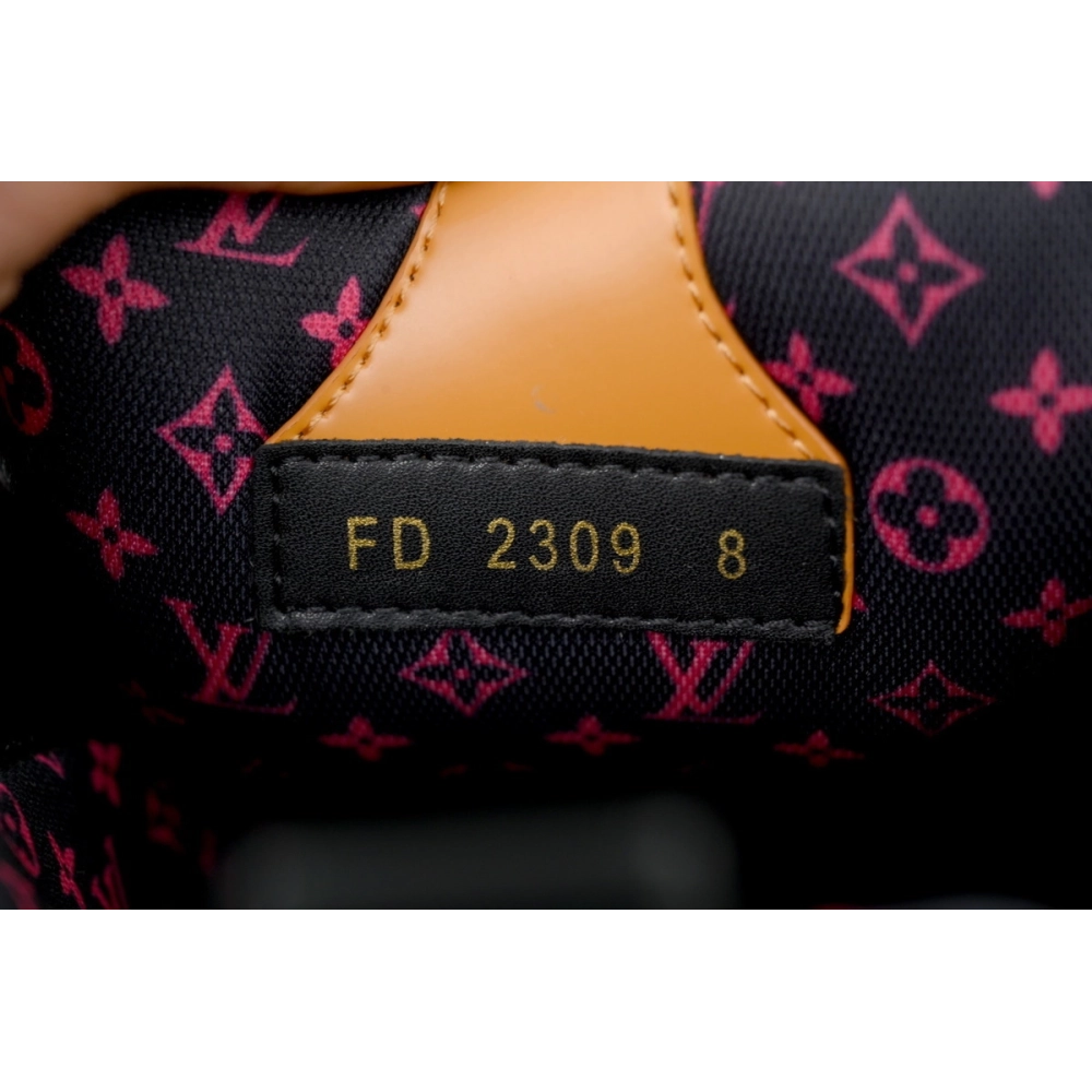 Louis Vuitton LV Skate Sneaker Black And Yellow