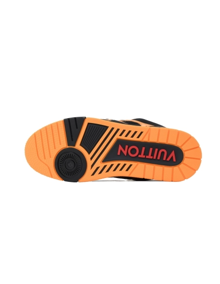 Louis Vuitton LV Skate Sneaker Black And Yellow