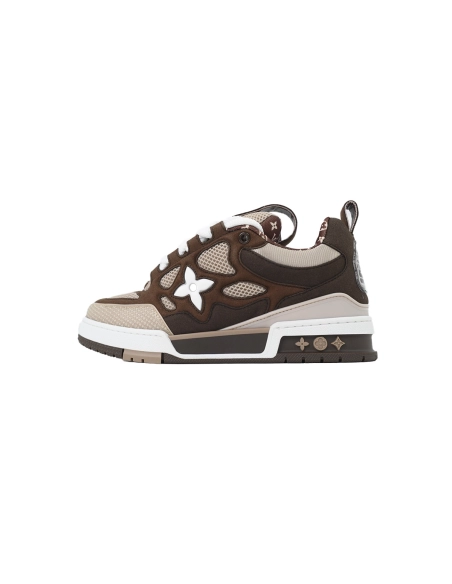 Louis Vuitton LV Skate Sneaker White Brown