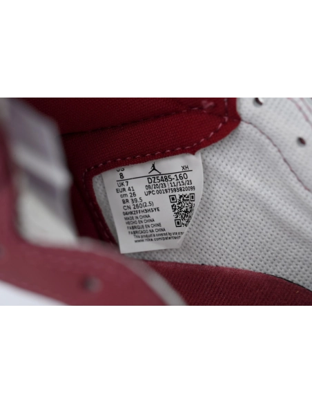 Air Jordan 1 Retro High OG Artisanal Red DZ5485-160