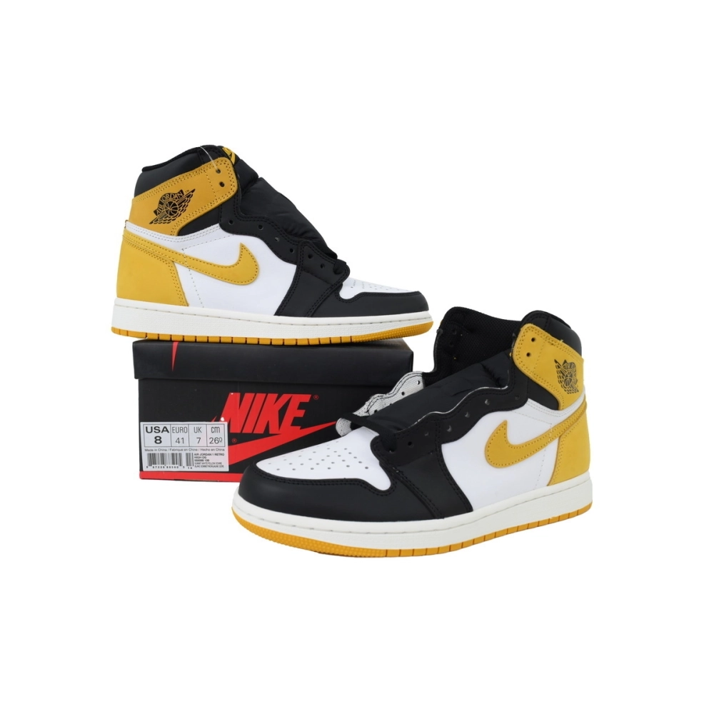 Air Jordan 1 Retro High OG Best Hand in the Game - Yellow Och¡® 555088-109