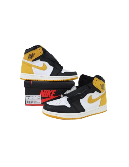 Air Jordan 1 Retro High OG Best Hand in the Game - Yellow Och¡® 555088-109