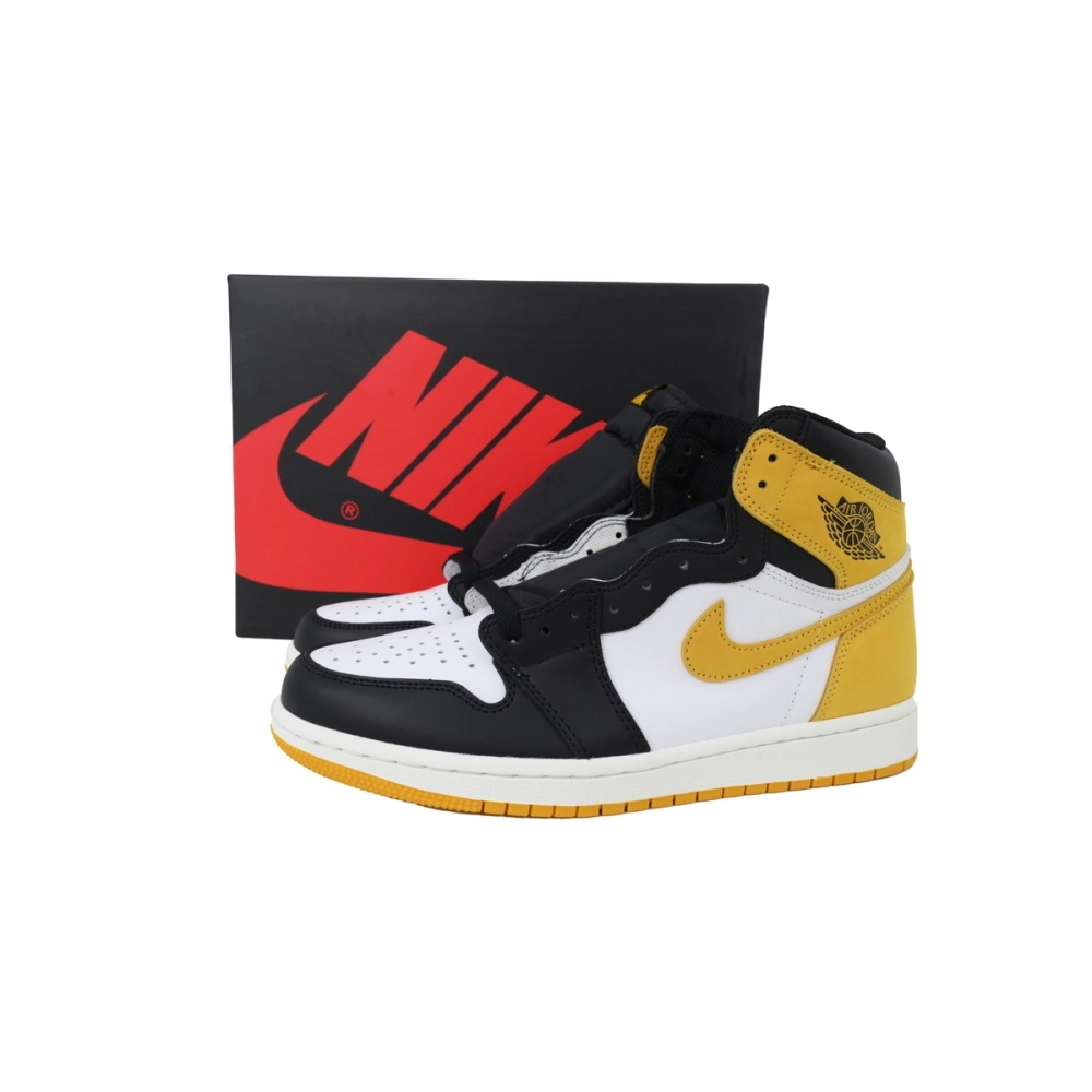 Air Jordan 1 Retro High OG Best Hand in the Game - Yellow Och¡® 555088-109