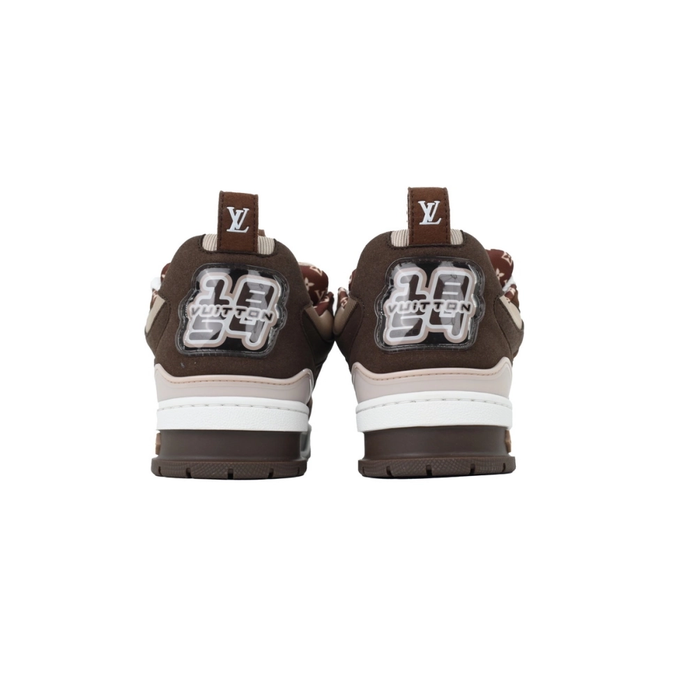 Louis Vuitton LV Skate Sneaker White Brown
