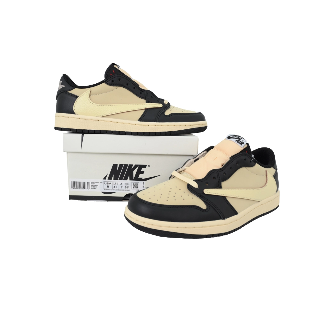 Travis Scott x Air Jordan 1 Retro Low OG SP Pale Vanilla DM7866-201