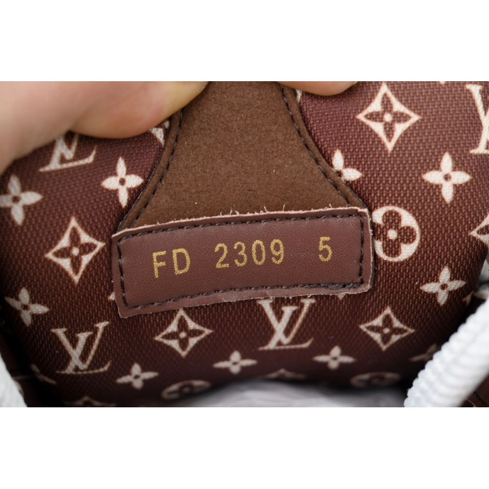 Louis Vuitton LV Skate Sneaker White Brown