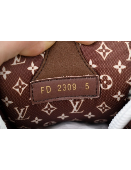 Louis Vuitton LV Skate Sneaker White Brown