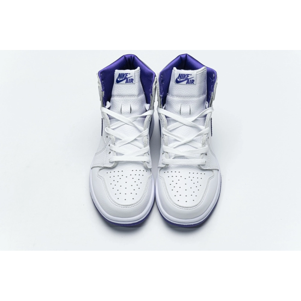 Air Jordan 1 Retro High OG White Purple CD0461-151