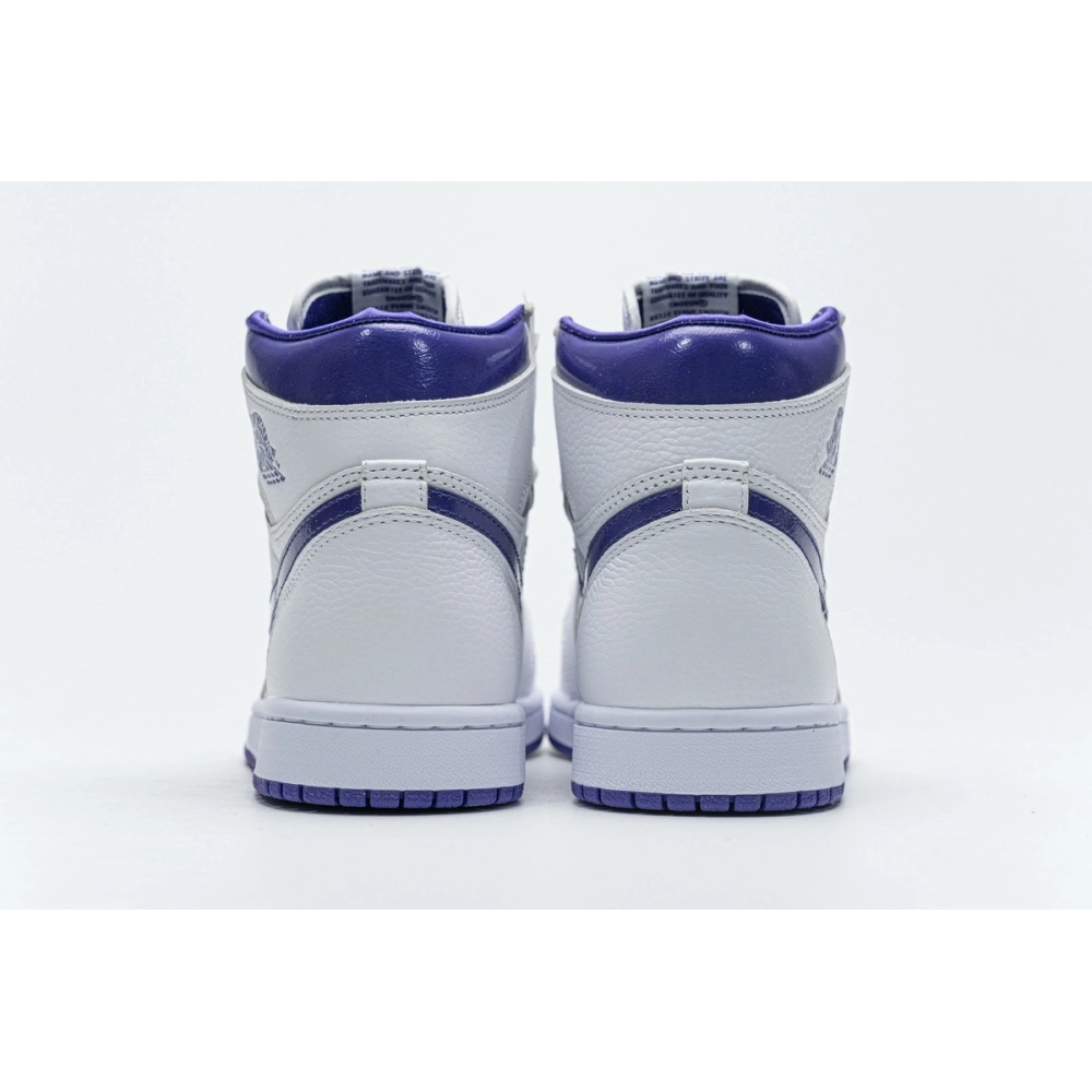 Air Jordan 1 Retro High OG White Purple CD0461-151