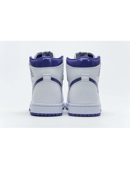 Air Jordan 1 Retro High OG White Purple CD0461-151
