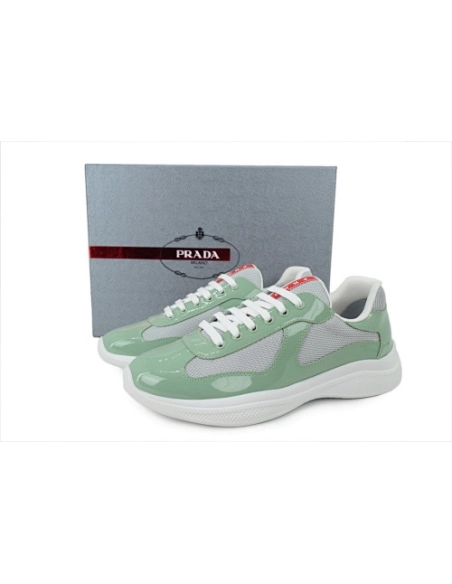 Prada Americas Cup Patent Light Green