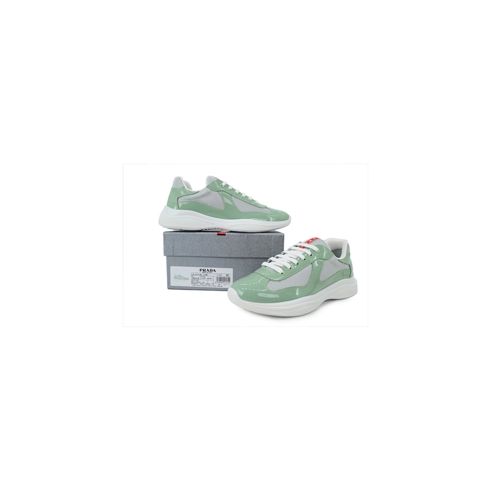 Prada Americas Cup Patent Light Green